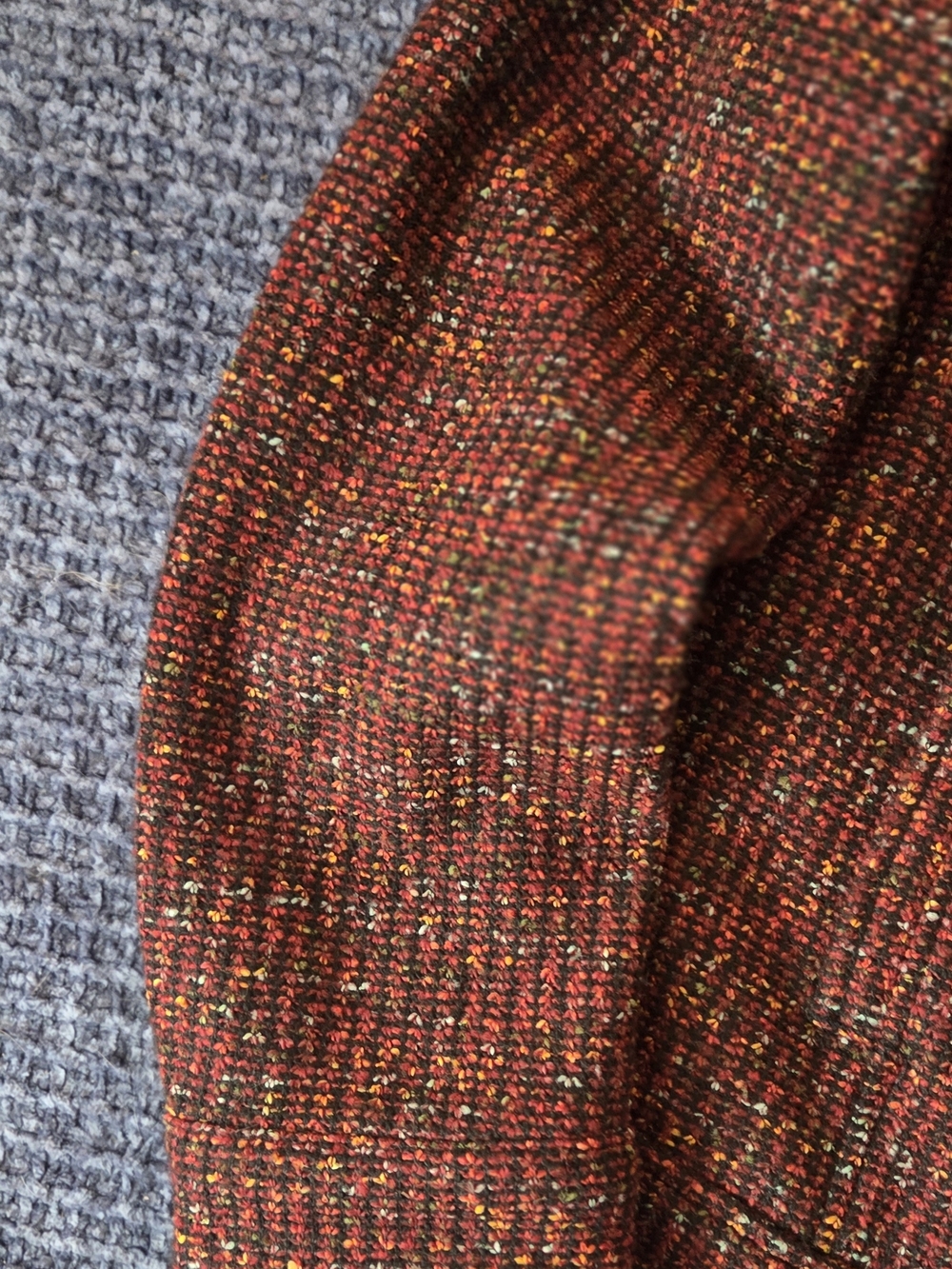Liverpool Los Angeles Tweed Jacket Size S Multicolor Hidden Zipper - Picture 6 of 7